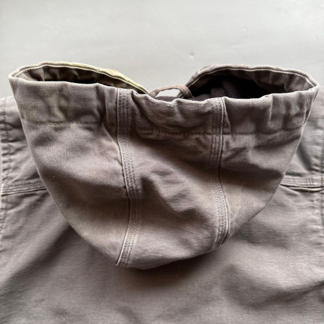 Carhartt カーハート ダックベスト ワークベスト 企業物 グレー 古着