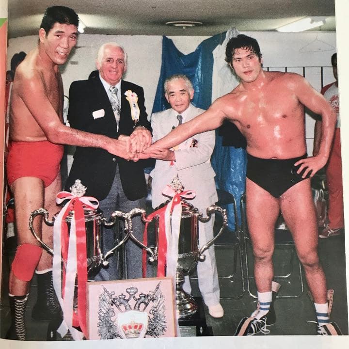 【超貴重BI砲生写真付き】プロレスアルバム 夢のオールスター戦