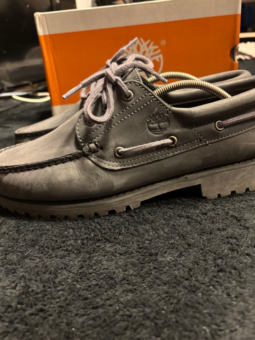 Timberland 3eye 箱付き スリーアイ 27cm ダークグレー