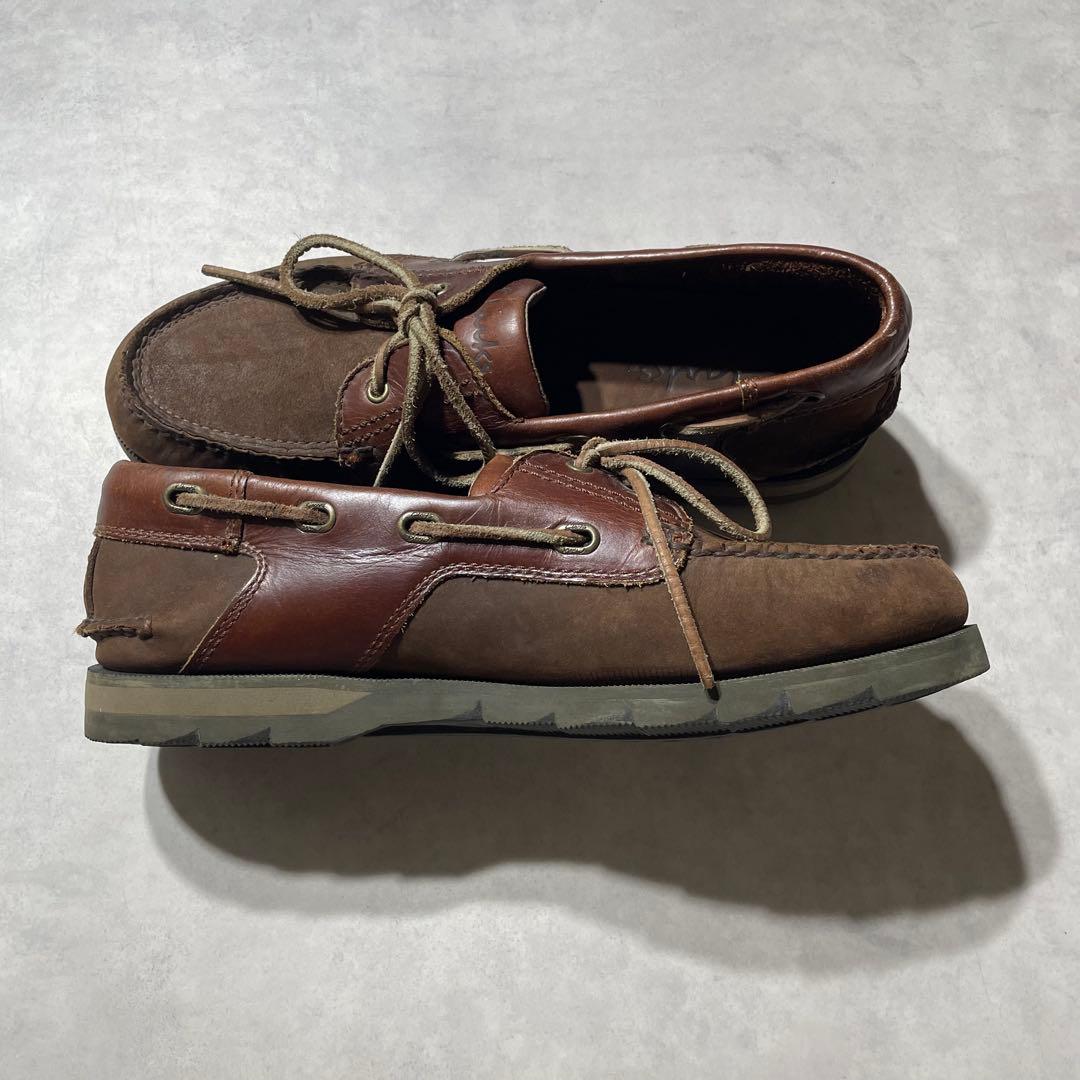 Clarks クラークス　デッキシューズ　革靴　シティボーイ