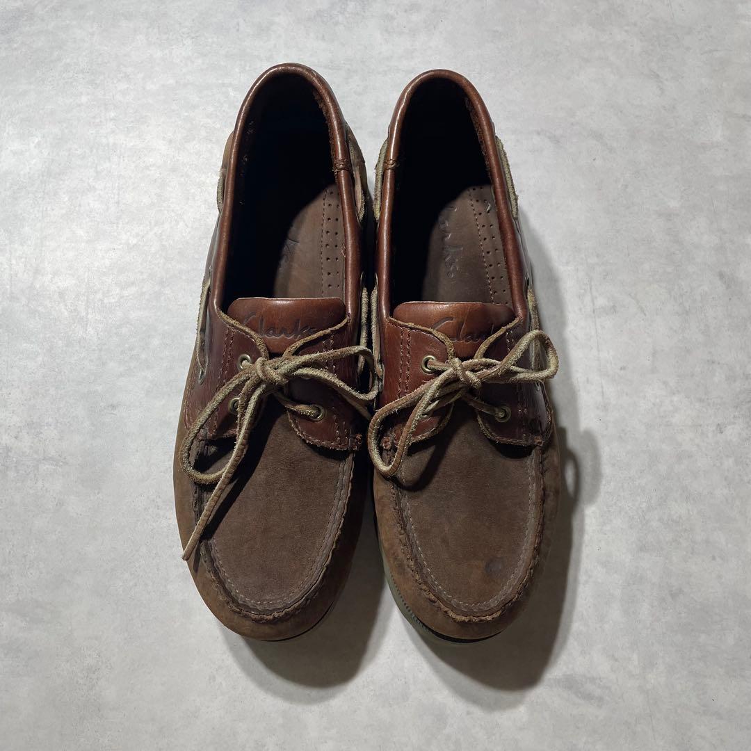 Clarks クラークス　デッキシューズ　革靴　シティボーイ