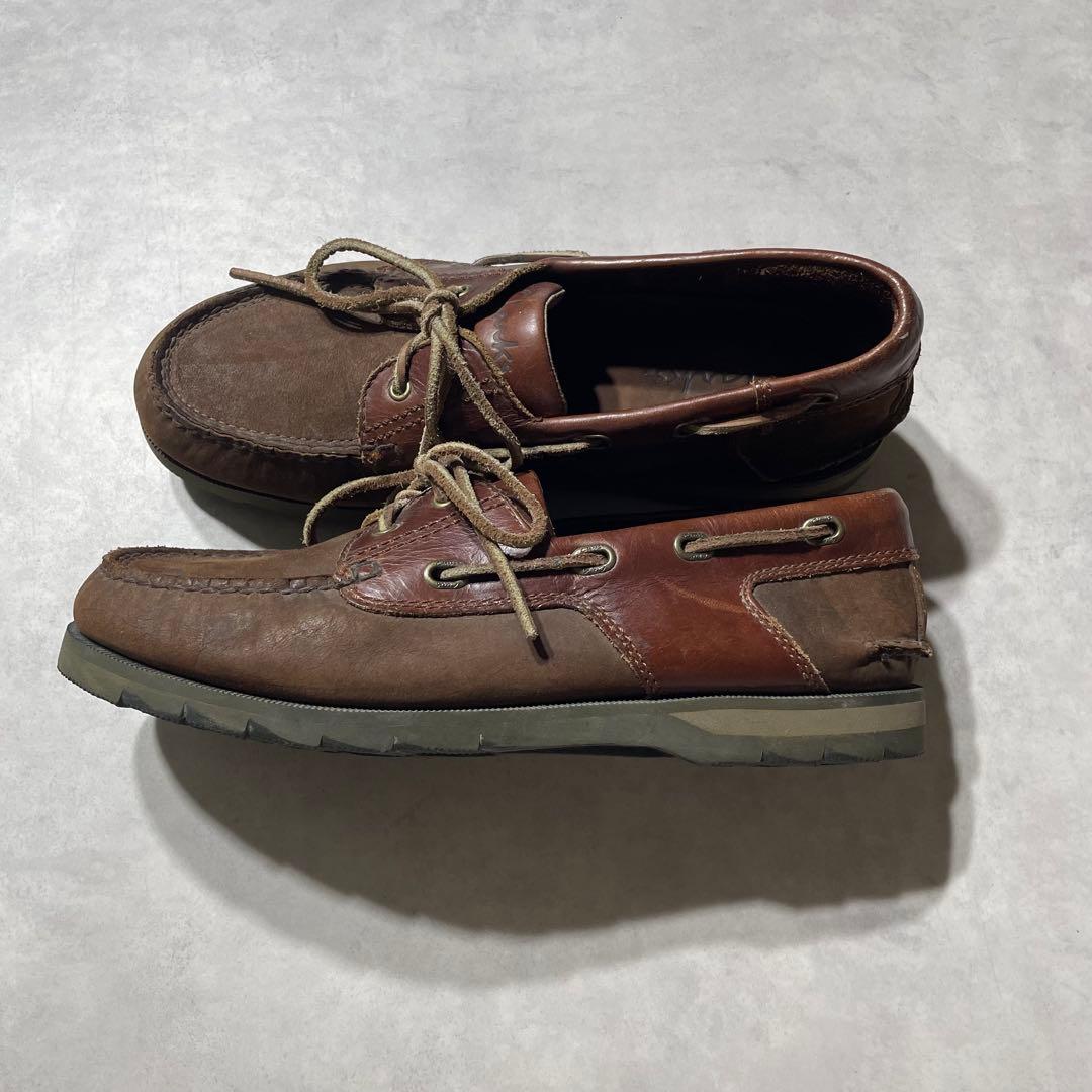Clarks クラークス　デッキシューズ　革靴　シティボーイ
