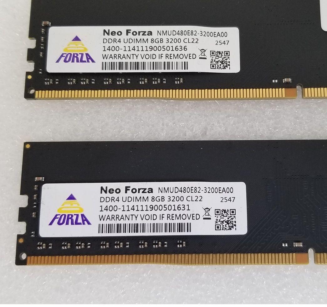 DDR4 3200MHz 16GB (8GB x 2) メモリ