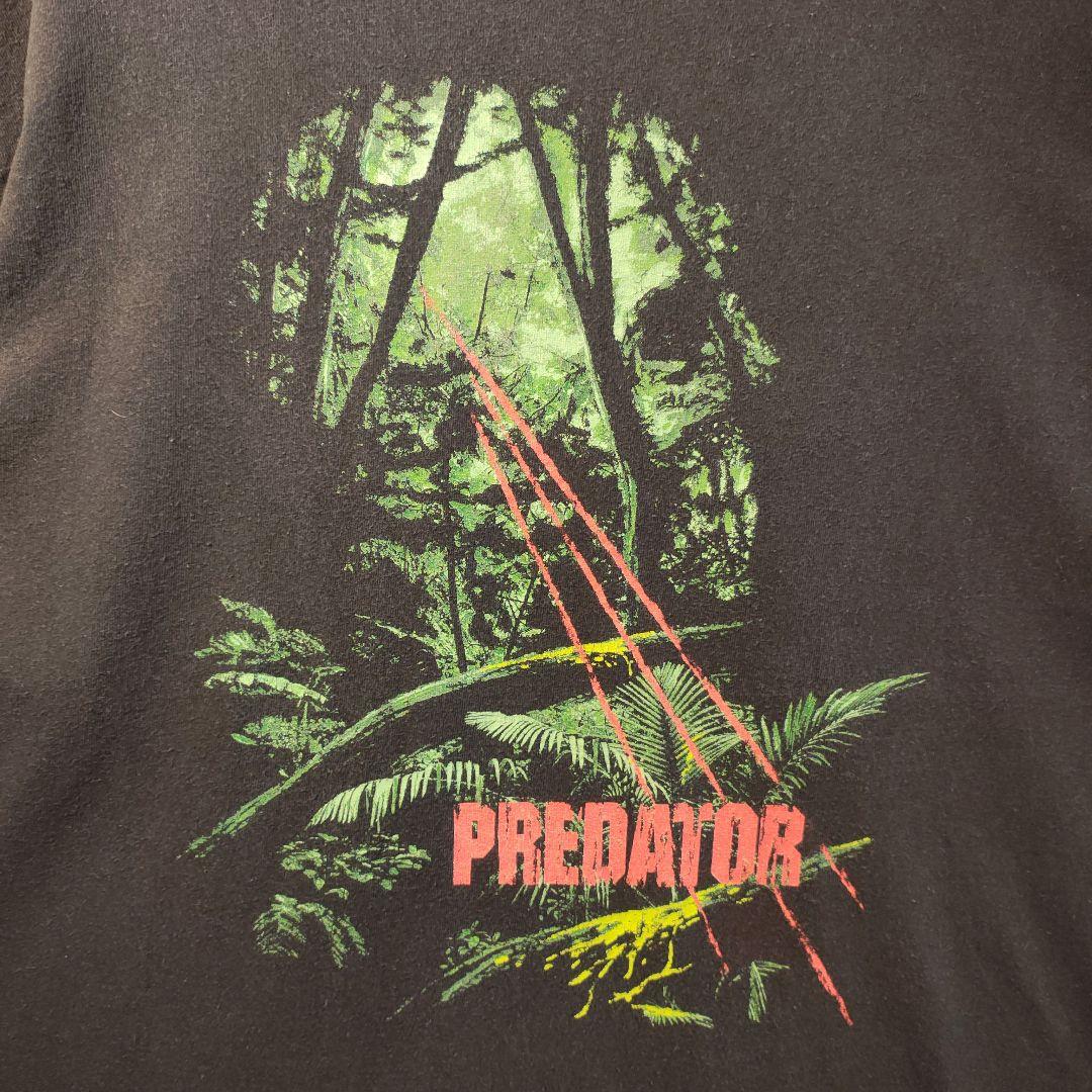 公式　SF 映画　シリーズ　プレデター　 PREDATOR　ブラック　XLサイズ