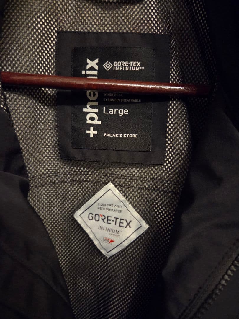 phenix フリークスストアナイロンベスト gore-tex infinium