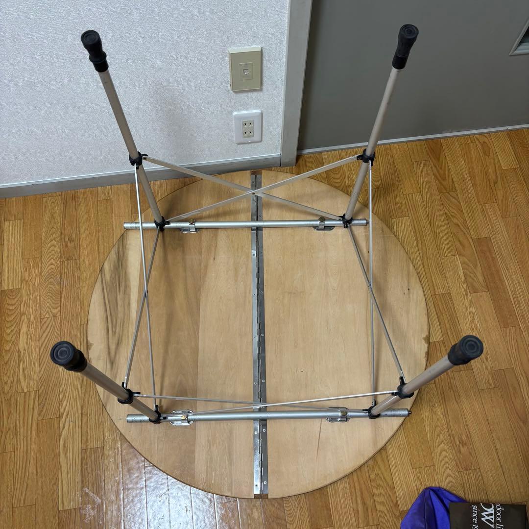 noboru PEAK ローテーブルラウンド　収納袋付き