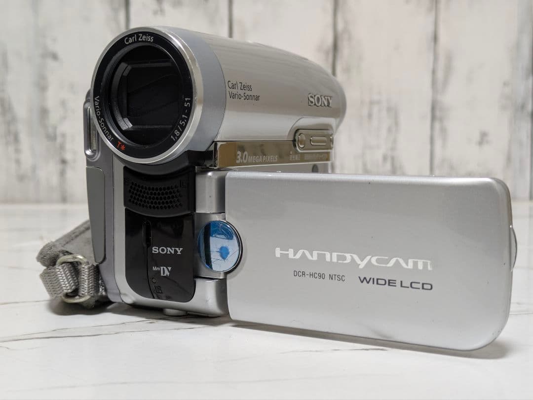 【再生機】SONY　DCR-HC90　MiniDV対応　セット
