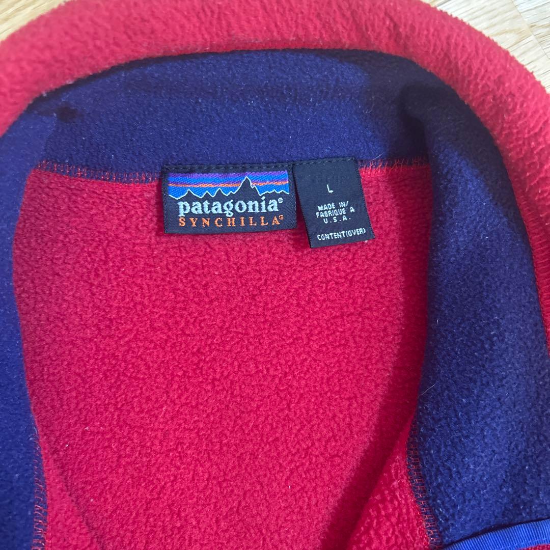 パタゴニア　patagonia シンチラ レッド　USA製 L