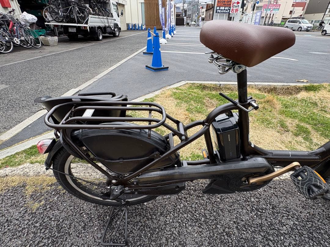 076中古YAMAHA電動アシスト自転車　6.2Ah 大阪