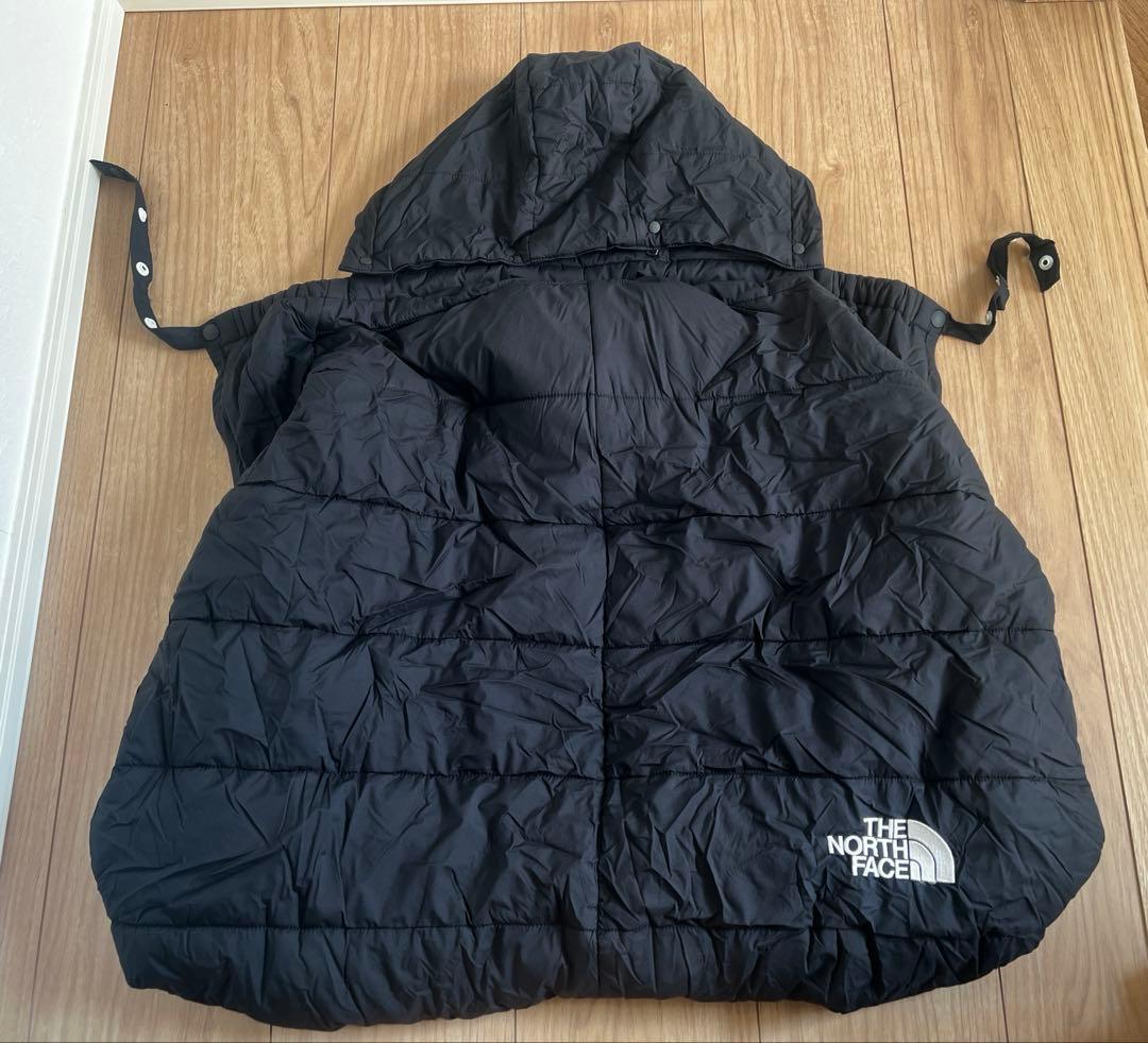 The north face ベビーカー　抱っこ紐　カバー　黒