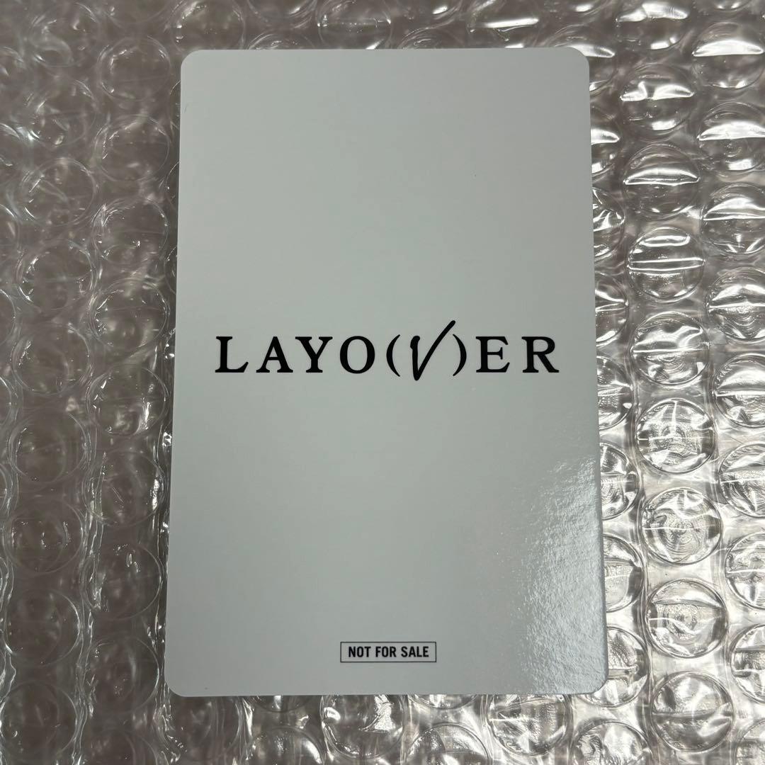 BTS V layover ユニバ ラキドロ トレカ 3枚 コンプ テテ 特典