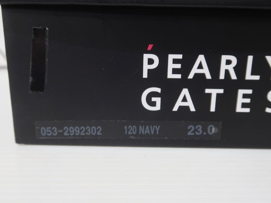 美品 PEARLY GATES ゴルフシューズ ミドルカット【G】.