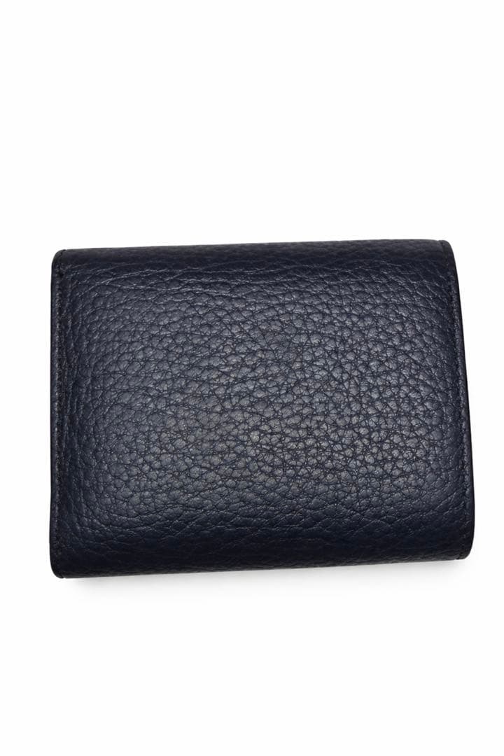 COACH ネイビー 三つ折り財布