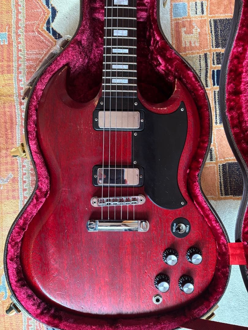 Gibson 2016年モデルSG エレキギター ハードケース付き　ミニハム