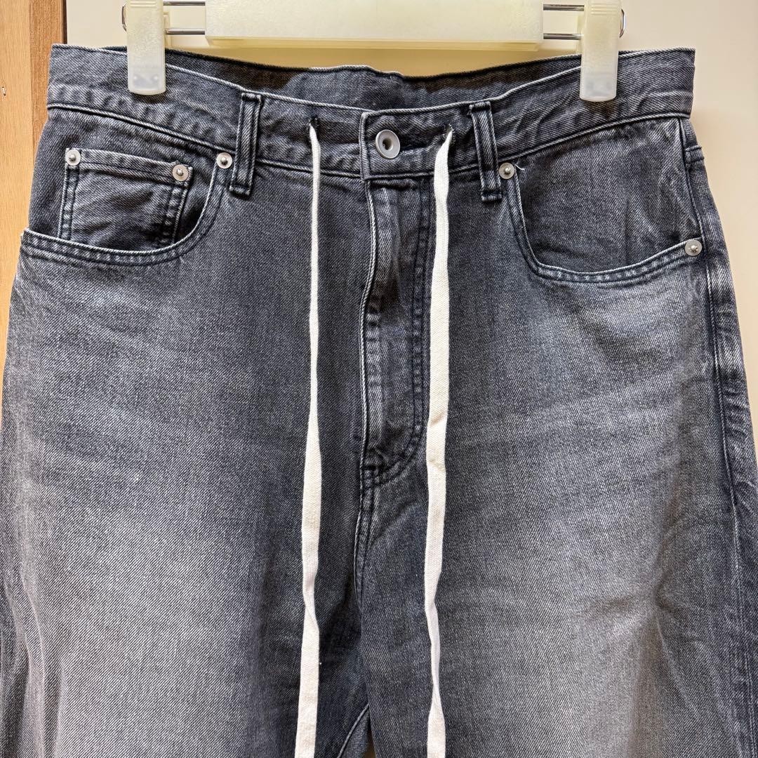 ドロストデニムパンツ