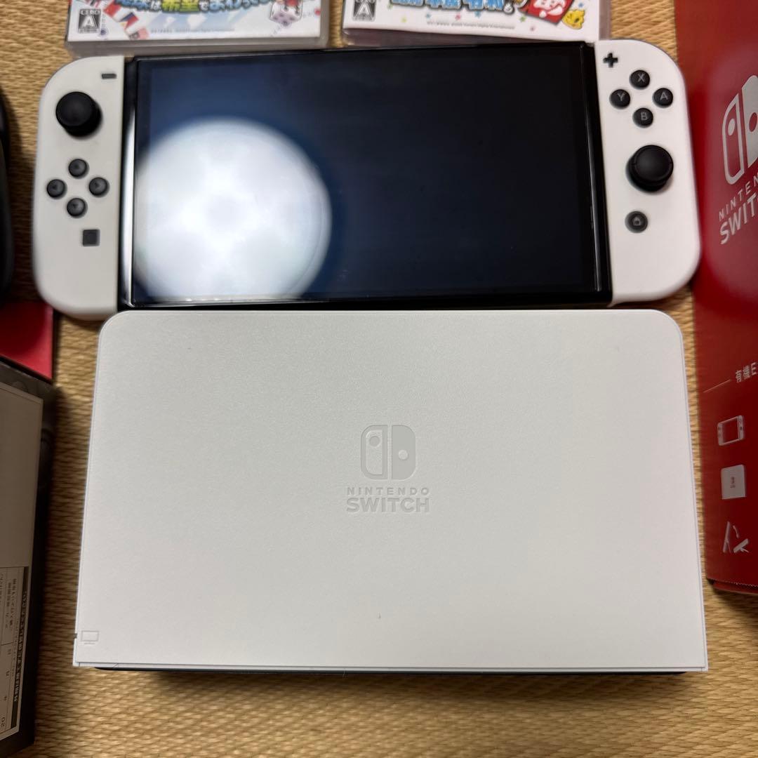 Nintendo Switch有機ELモデル＼コントローラー＼ケース＼ソフト一式