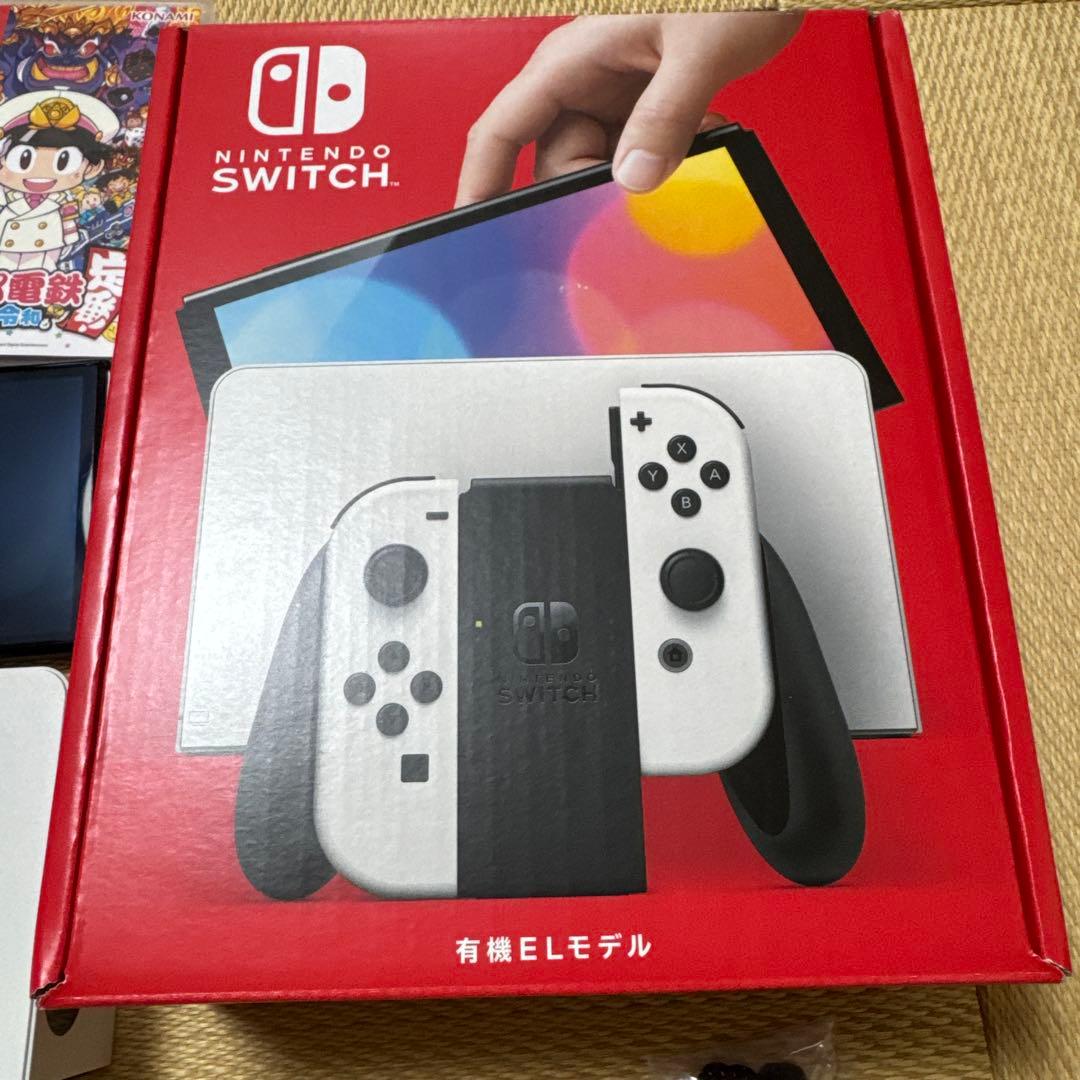 Nintendo Switch有機ELモデル＼コントローラー＼ケース＼ソフト一式