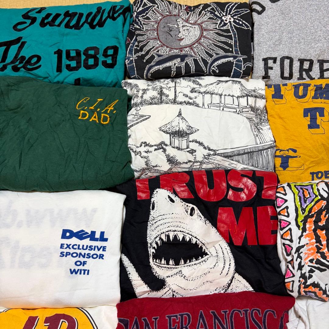 US古着 90s シングルステッチ Tシャツ 14枚まとめ売り 卸 メンズサイズ