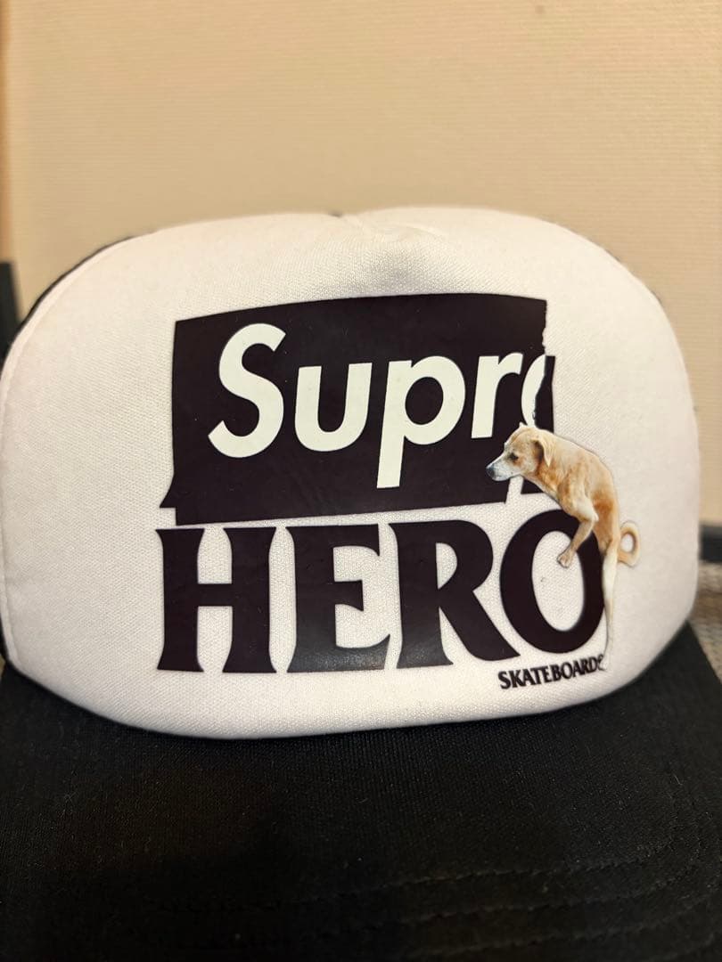 supreme antihero メッシュキャップ
