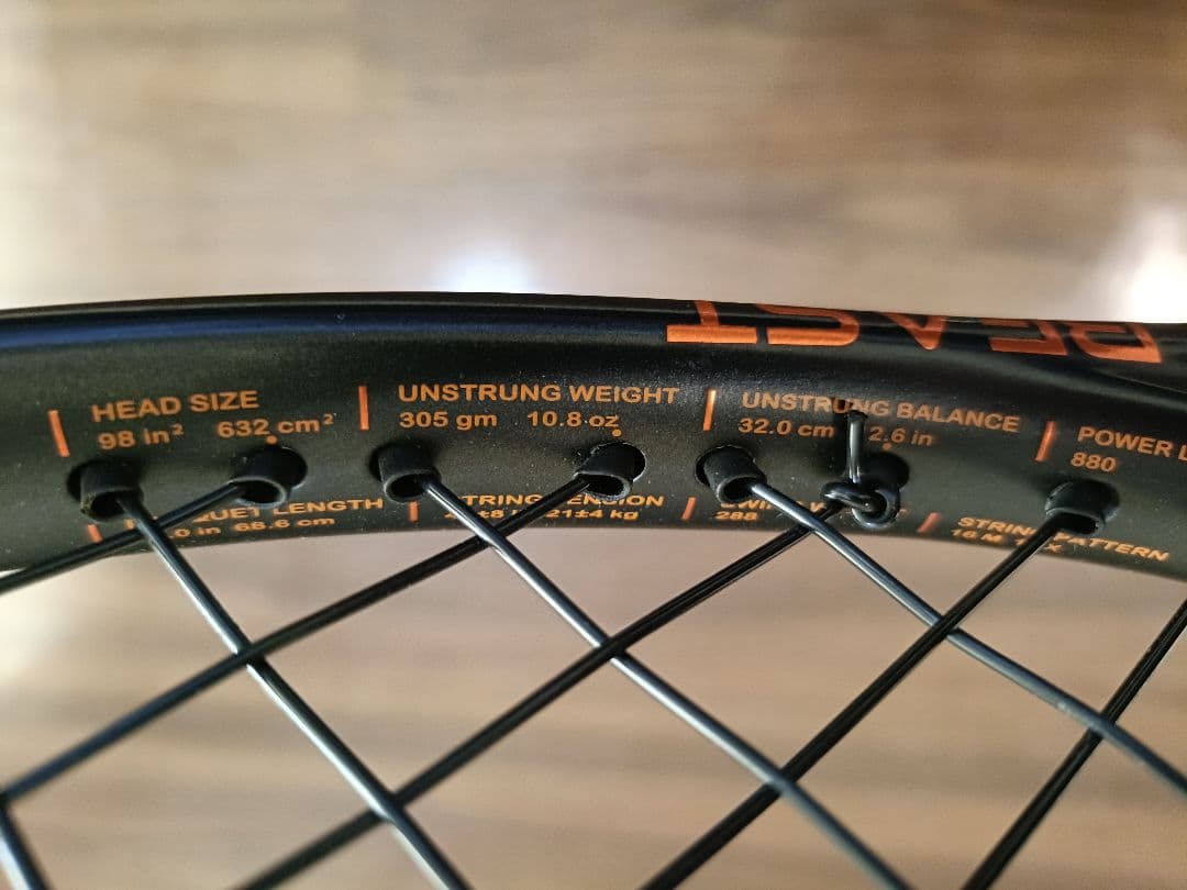 Prince BEAST 98 G3 2024年モデル テニスラケット①