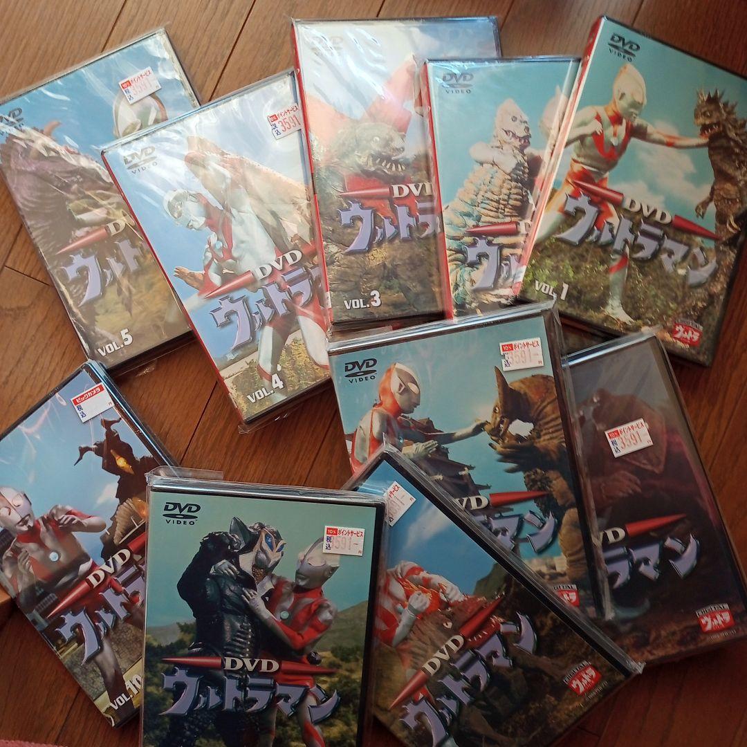 【新品未開封！】ウルトラマン　DVD10巻セット