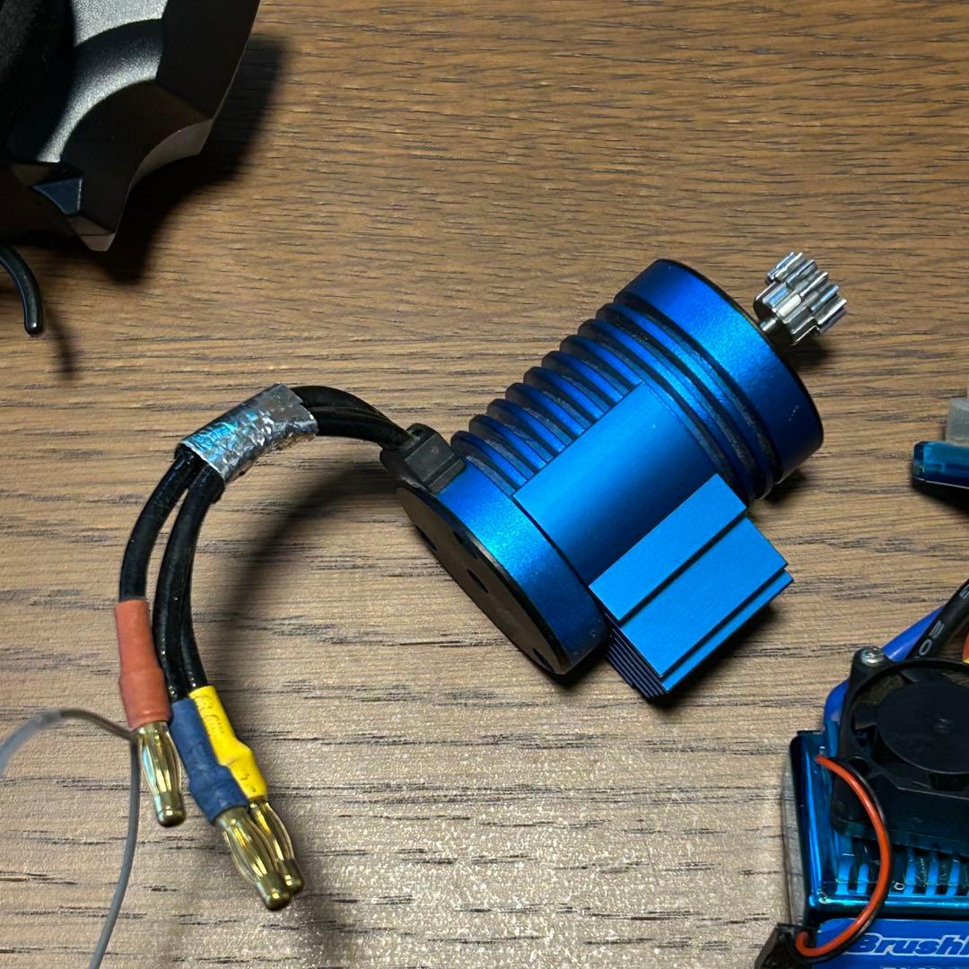 ラジコン サーボ アンプ ブラシレスモーター プロポ セット