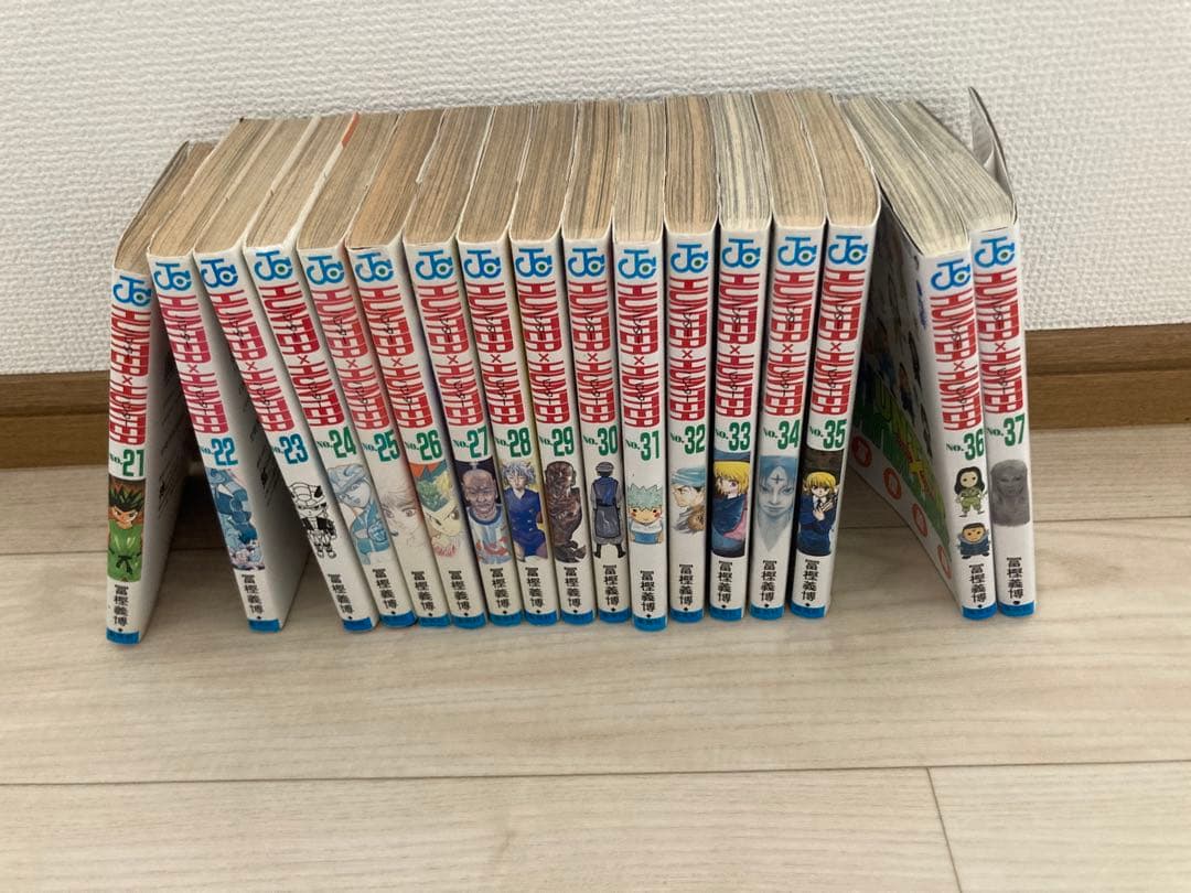 最安値！！HUNTER×HUNTER 少年ジャンプ 漫画 全37巻 セット