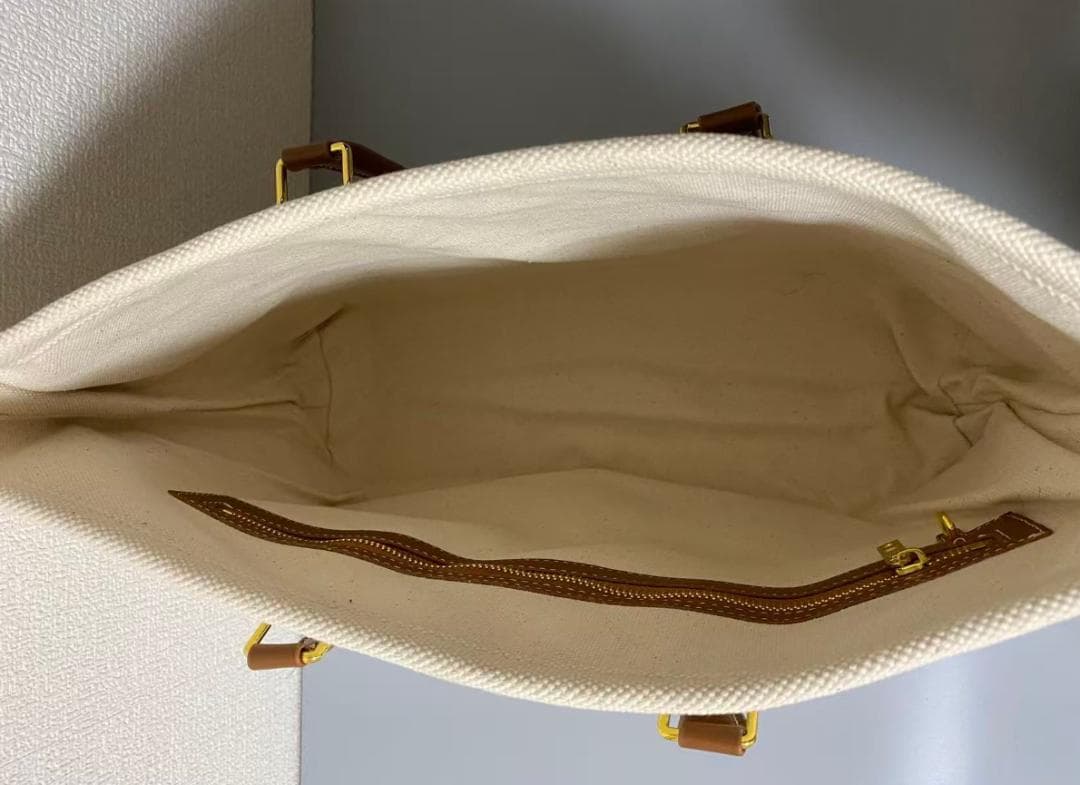 CELINE トートバッグ クリーム色