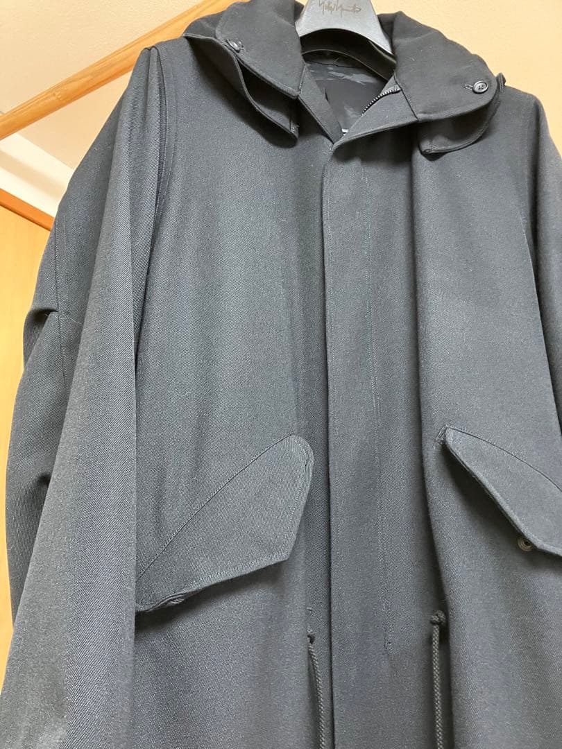 YOHJI YAMAMOTO オム ウールミリタリー モッズ コートサイズ1
