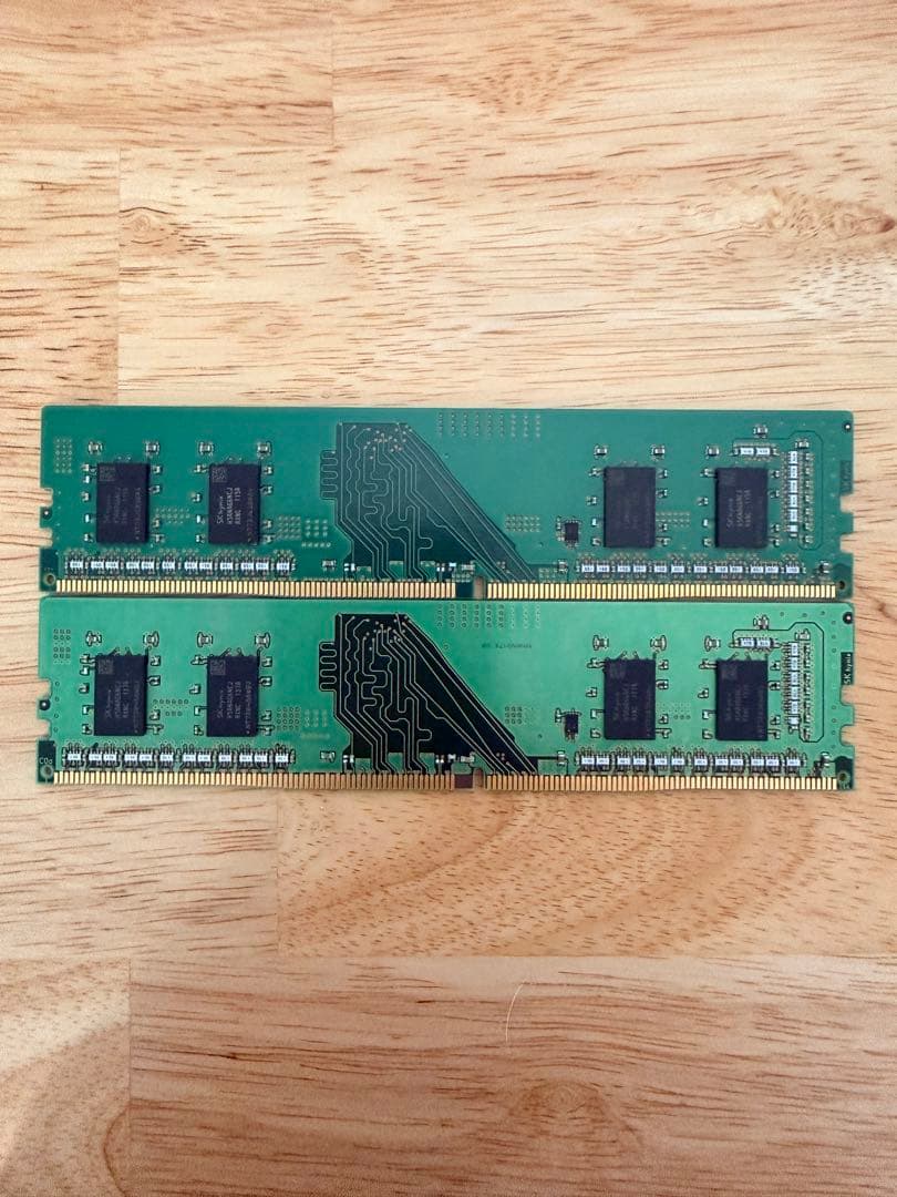 SK hynix DDR4 PC4-3200AA 8GB × 2枚