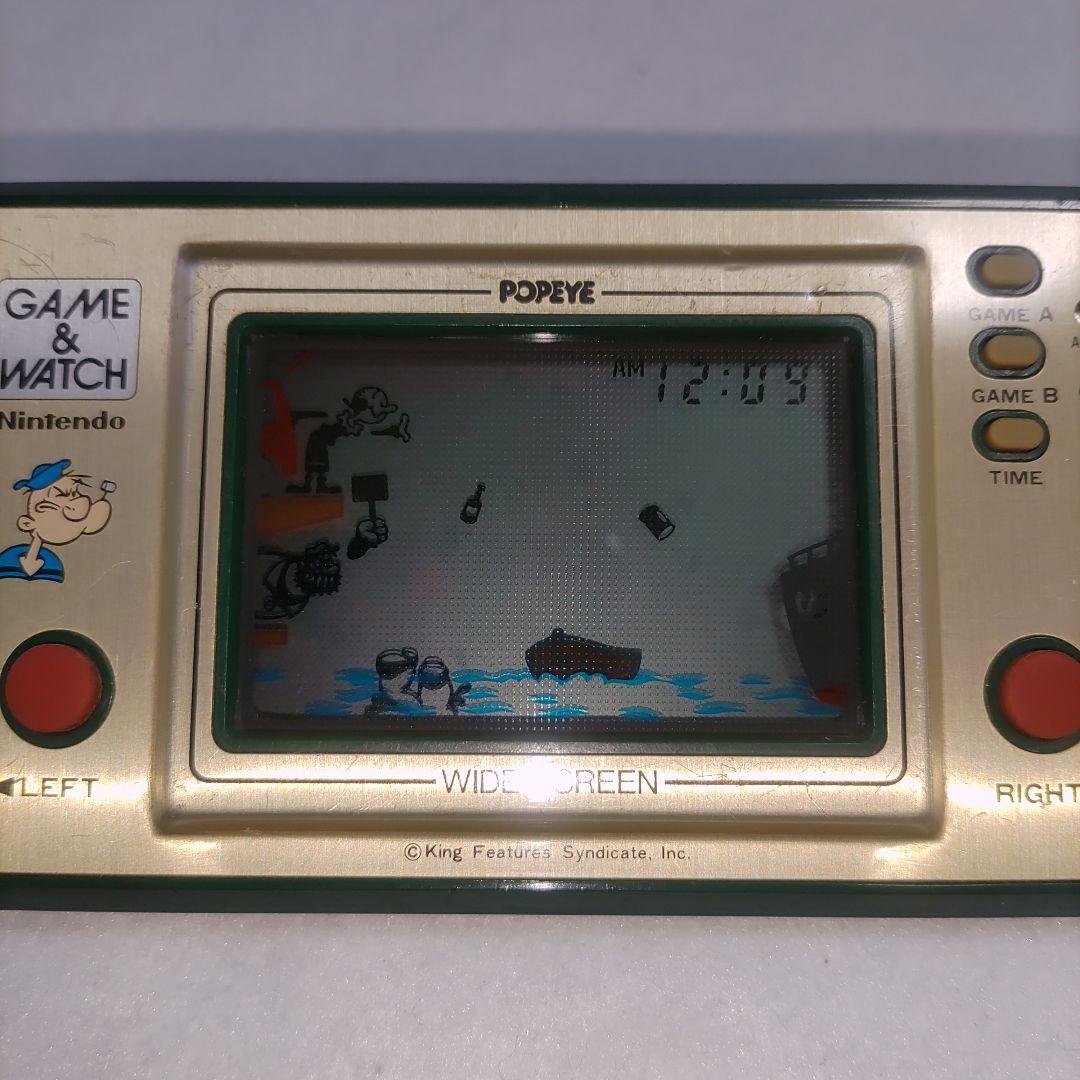 ゲーム＆ウオッチ ワイドスクリーン　ポパイ