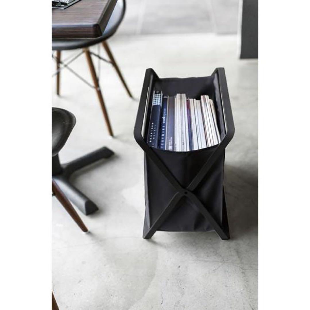 【美品】✨山崎実業 tower✨手荷物収納ボックス ブラック2個まとめ売り