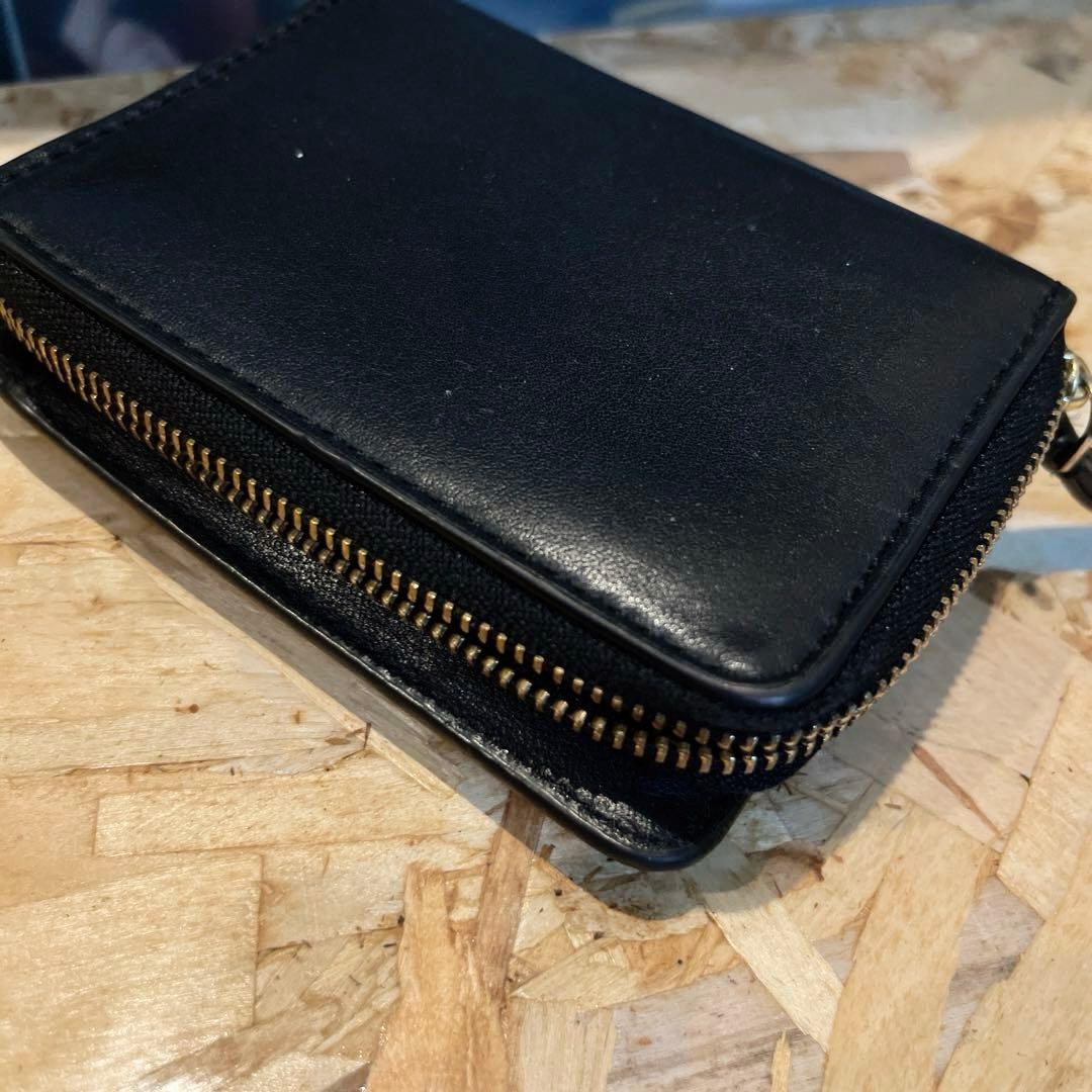 ［値下げ］TORY BURCH ブラックレザー 二つ折り財布