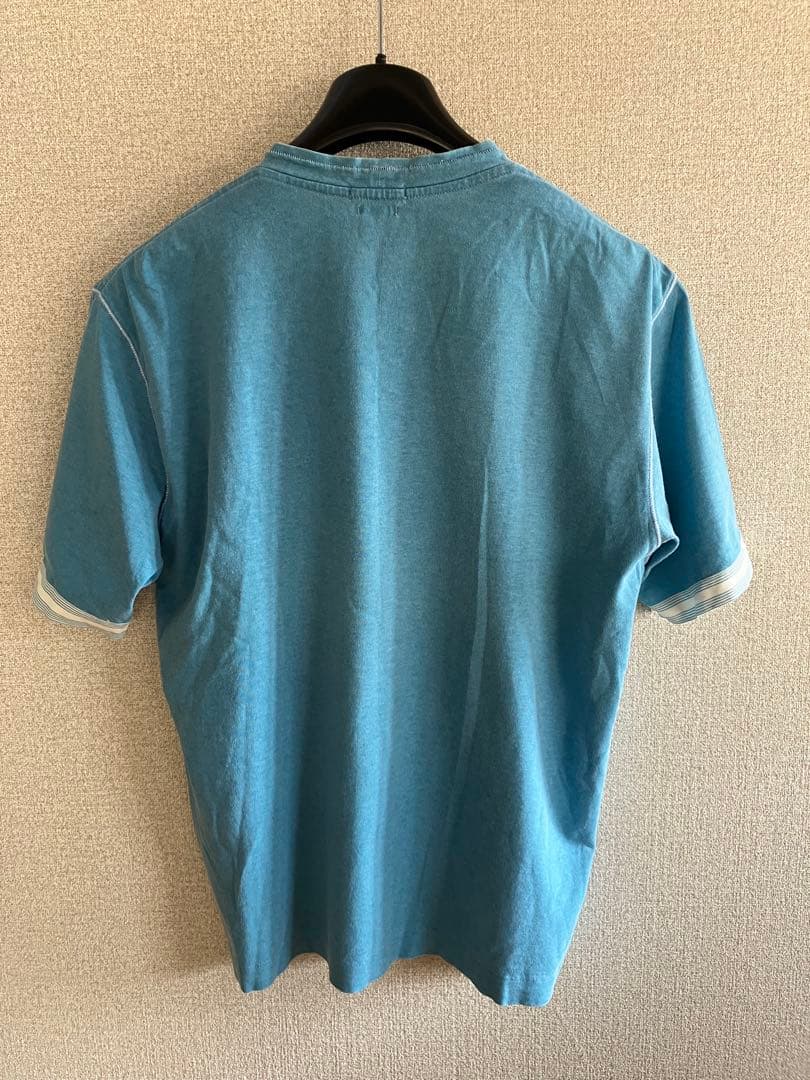 STONE ストーンアイランドTシャツ 2000年頃　サックス　M