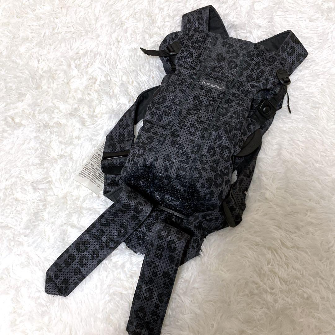 ★極美品★ BABYBJÖRN BABY CARRIER MINI レオパード柄