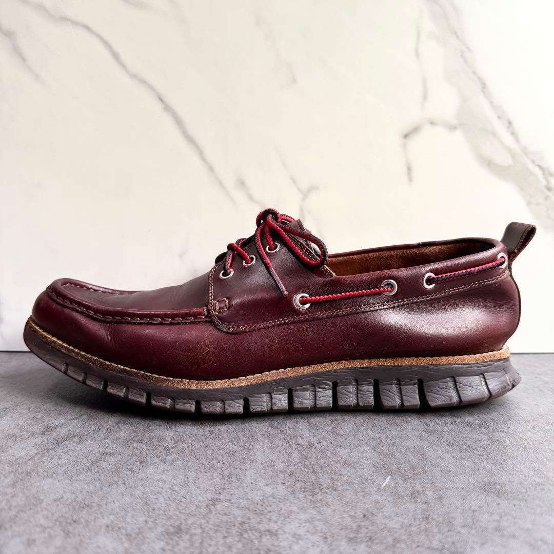 COLE HAAN デッキシューズ ゼログランド 10M ブラウン
