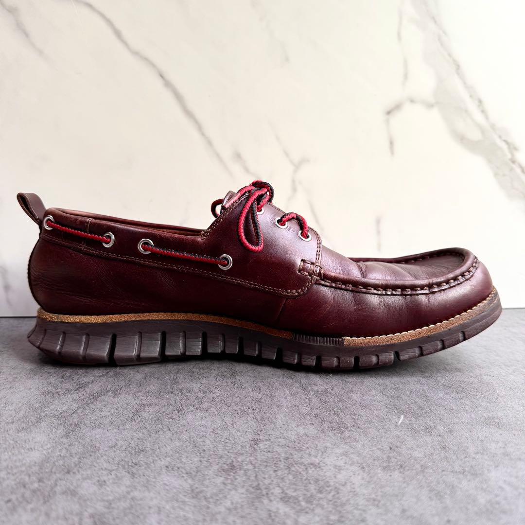 COLE HAAN デッキシューズ ゼログランド 10M ブラウン