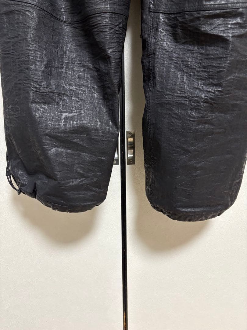 スノーボード PANTS BLACK LEATHER