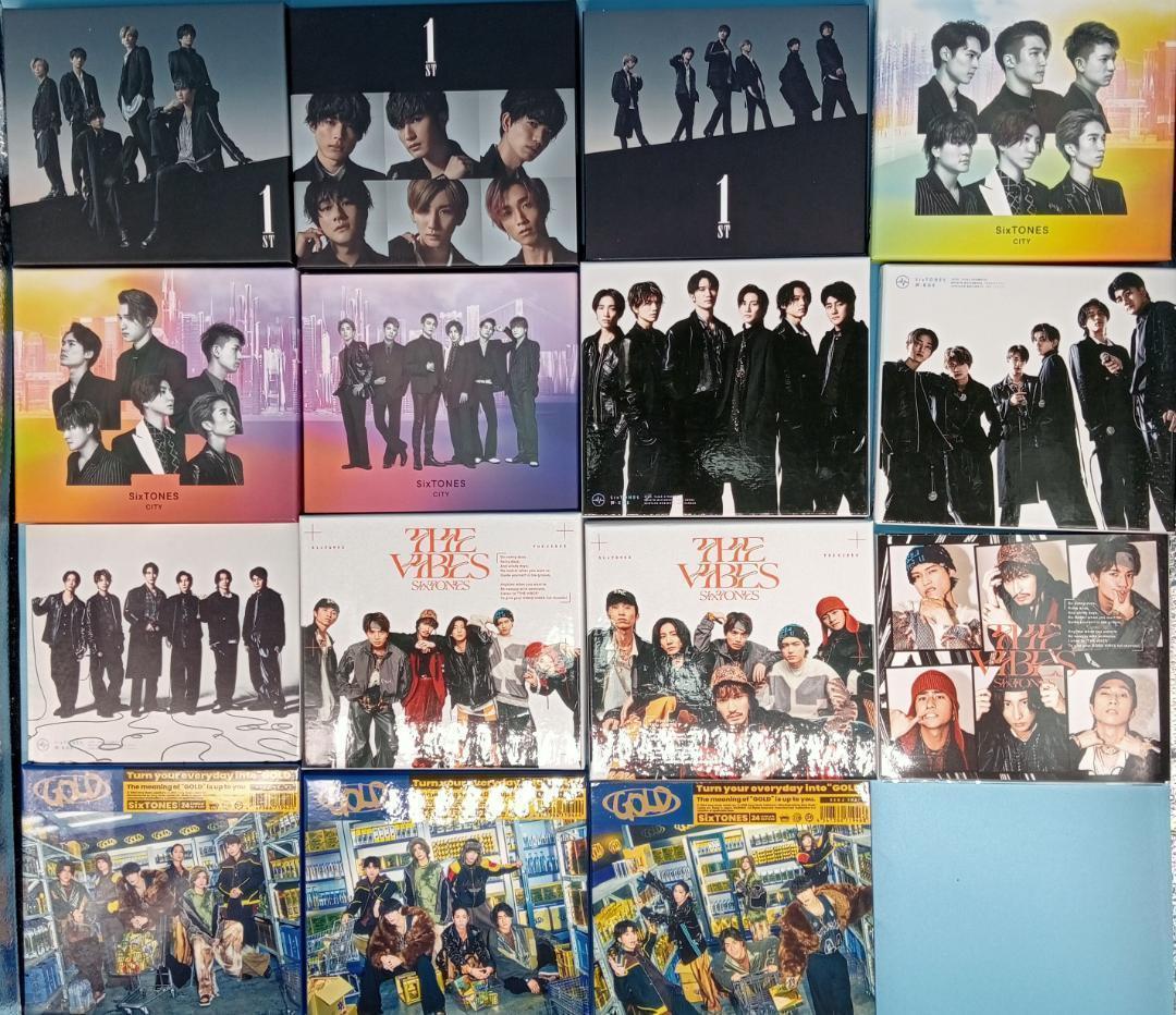 SixTONES　CD　全アルバム　全シングル　コンプリート　 セット まとめて
