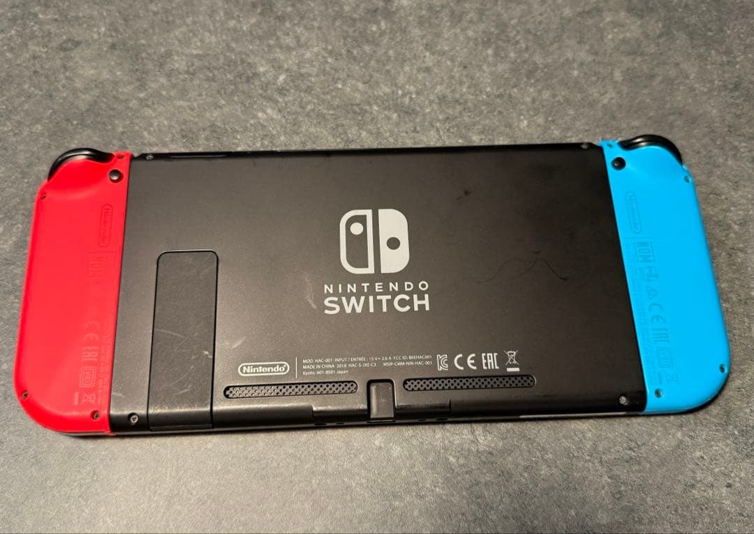 【美品/即発送】Nintendo Switch 青/オレンジ Joy-Con付き