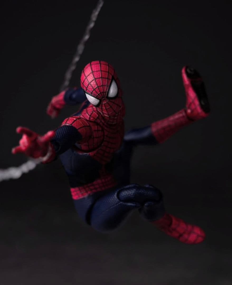 MAFEX アメイジングスパイダーマン ヘッドカスタム ヘキサゴンレンズホワイト