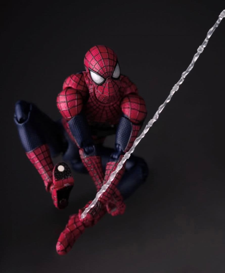 MAFEX アメイジングスパイダーマン ヘッドカスタム ヘキサゴンレンズホワイト