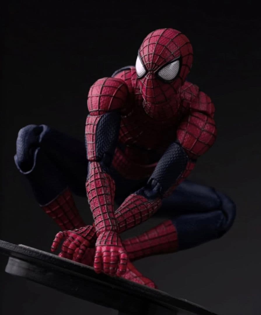MAFEX アメイジングスパイダーマン ヘッドカスタム ヘキサゴンレンズホワイト