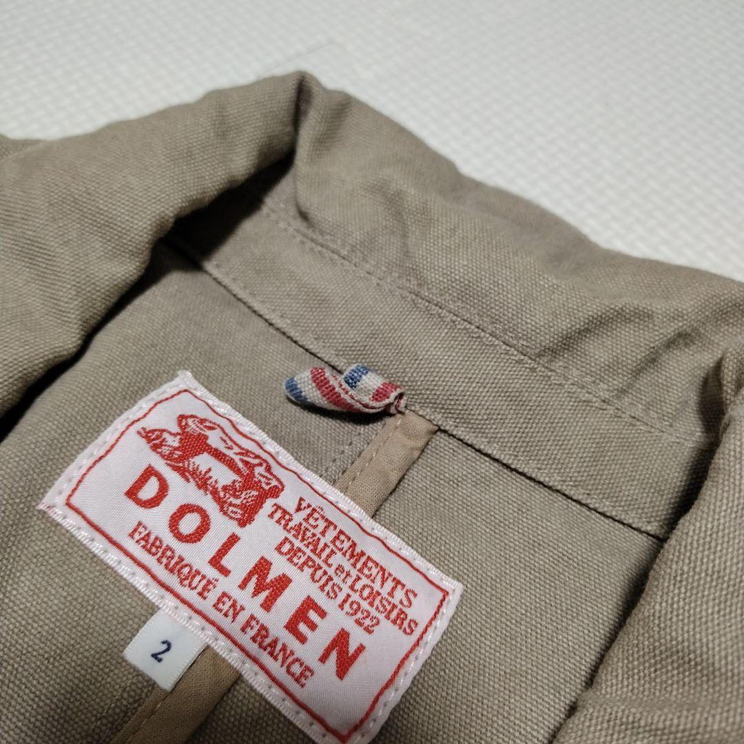 良品M☆DOLMENフランス製コットンテーラードジャケット