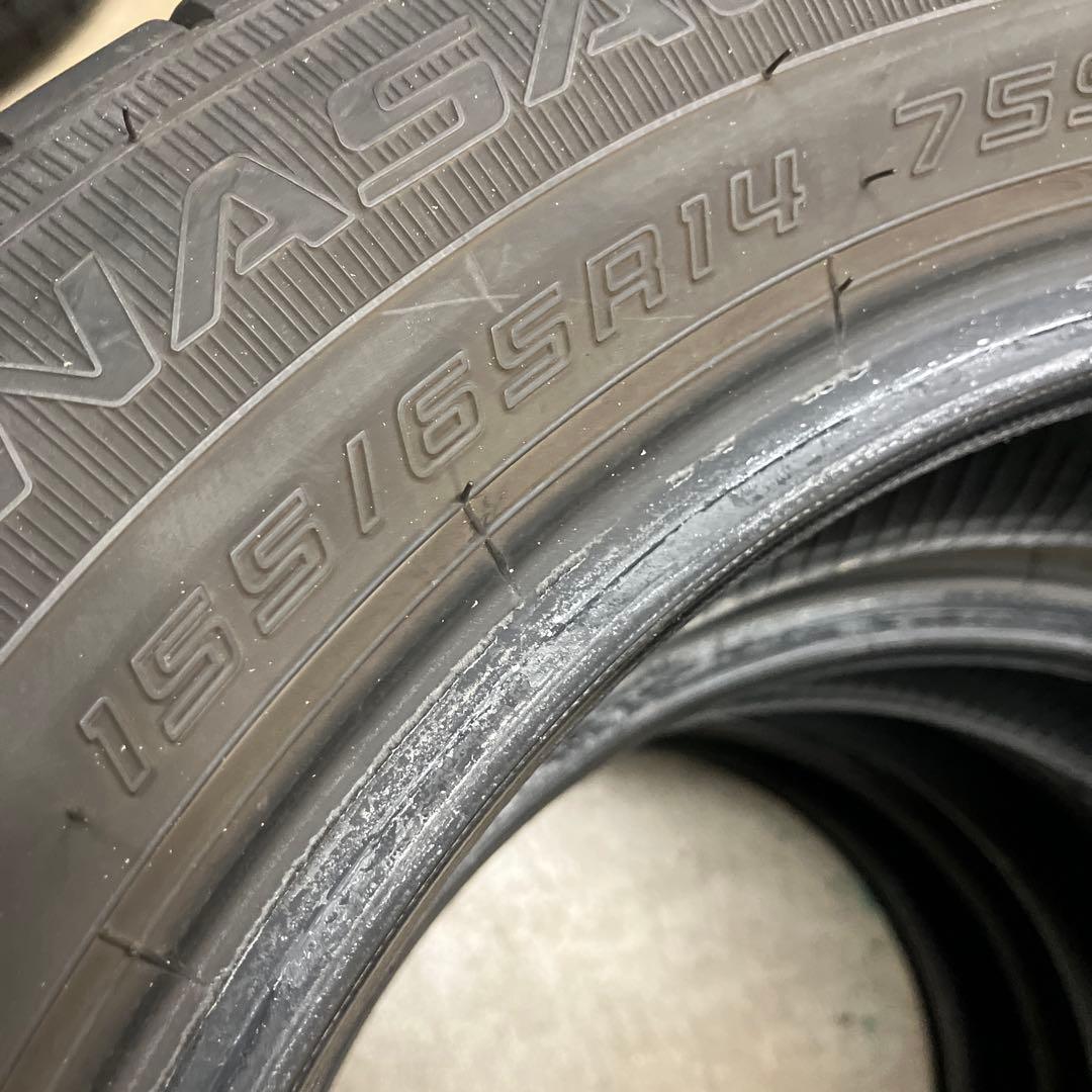 DL EC300+ 155/65R14 19年製 4本セット