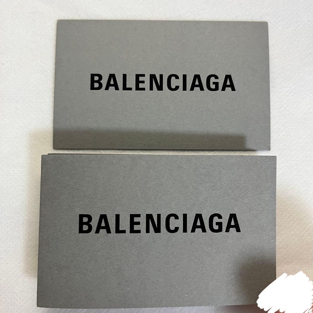 m*a様 BALENCIAGA バレンシアガ 三つ折財布 ベージュ ミニ財布