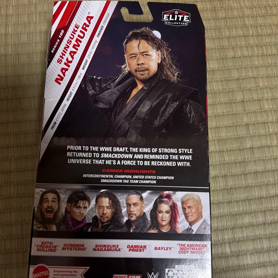 WWE 中邑フィギュア Elite
