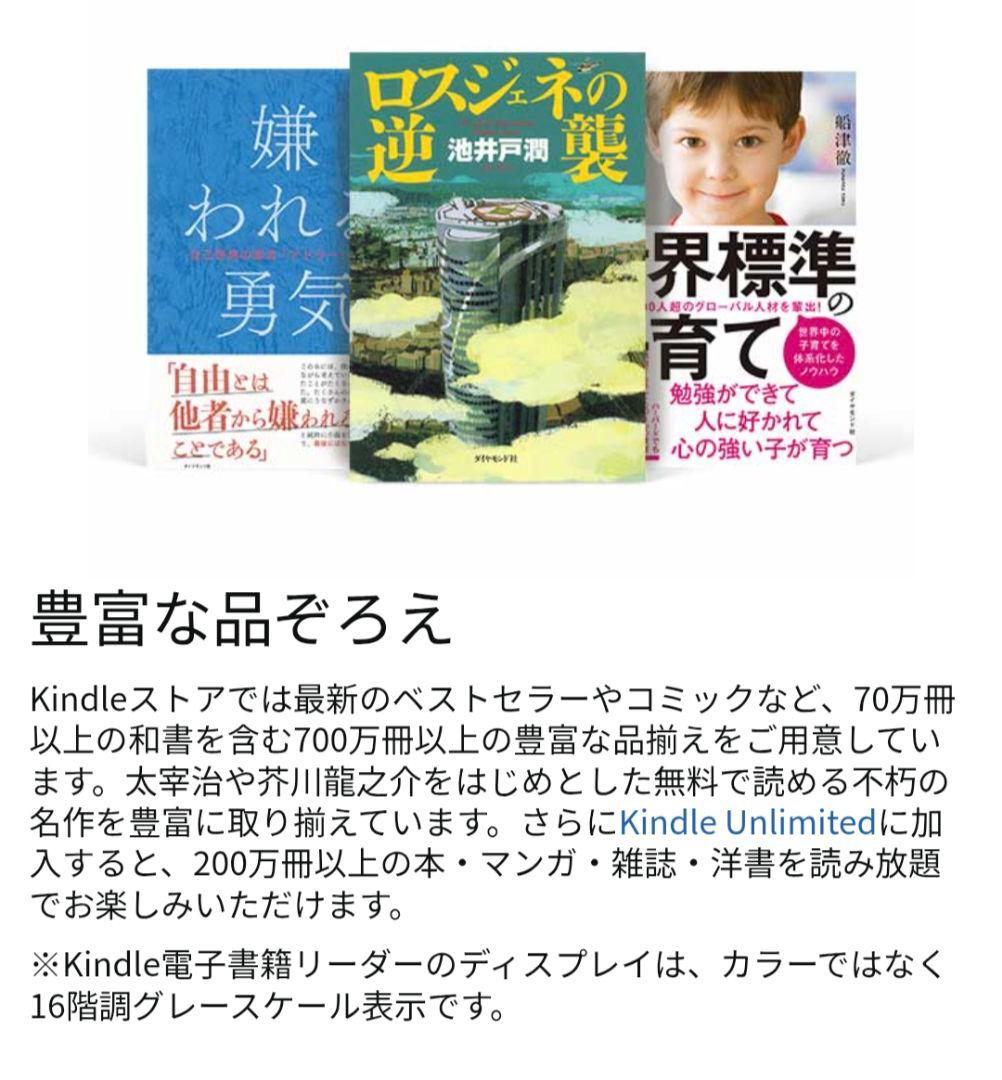 Kindle Paperwhite 10世代 広告なし wifi 32GB