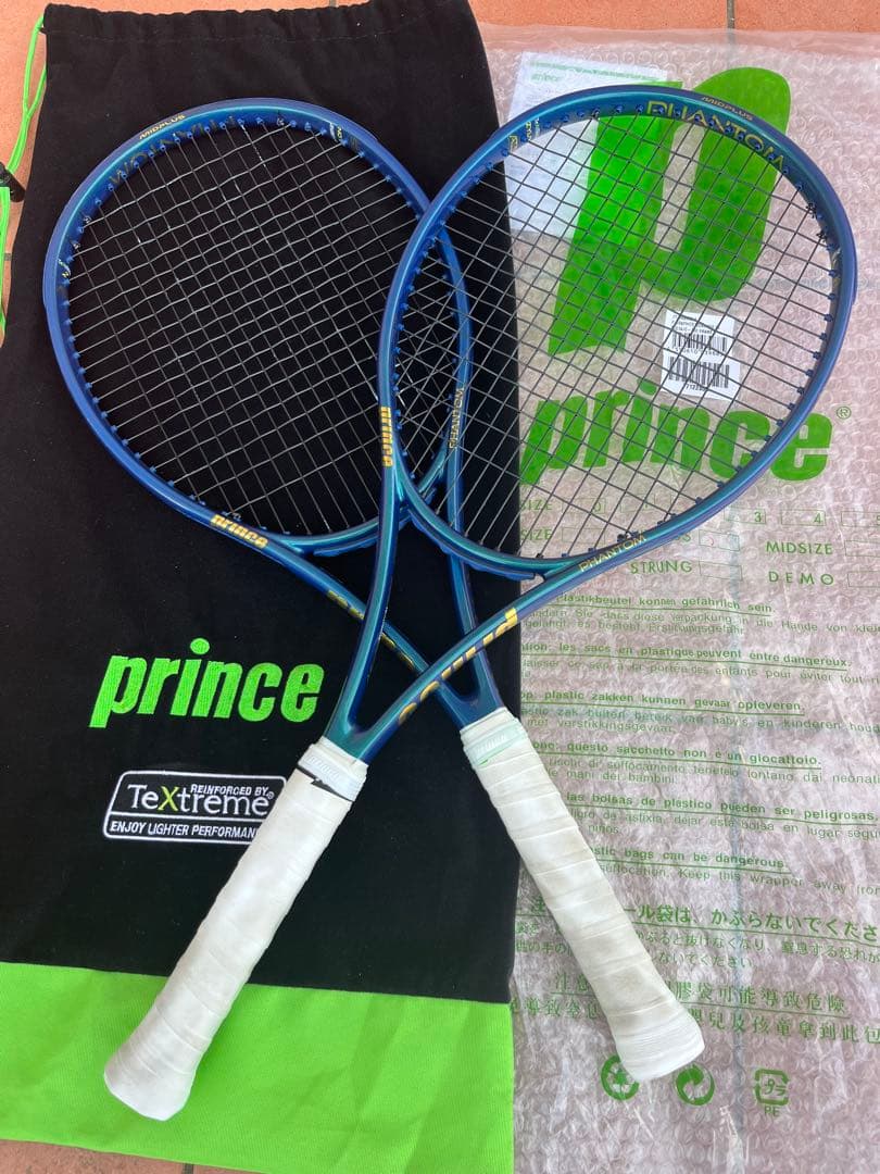prince PHANTOM テニスラケット 2本セット　G2