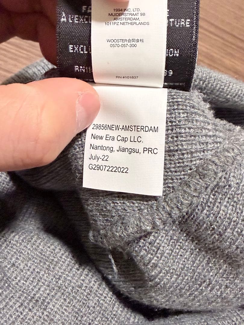 t*y様 Supreme x new era box logo beanie